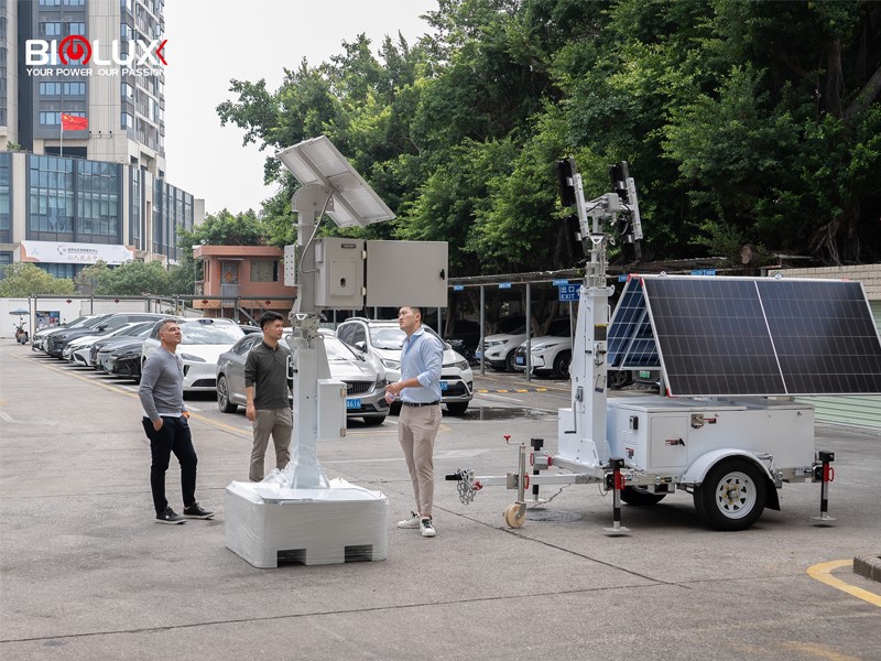 solar light trailer solar light trailer