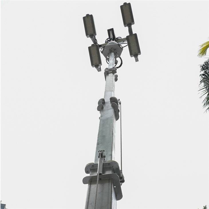 Heavy Duty Mobile Solar Light Tower factory