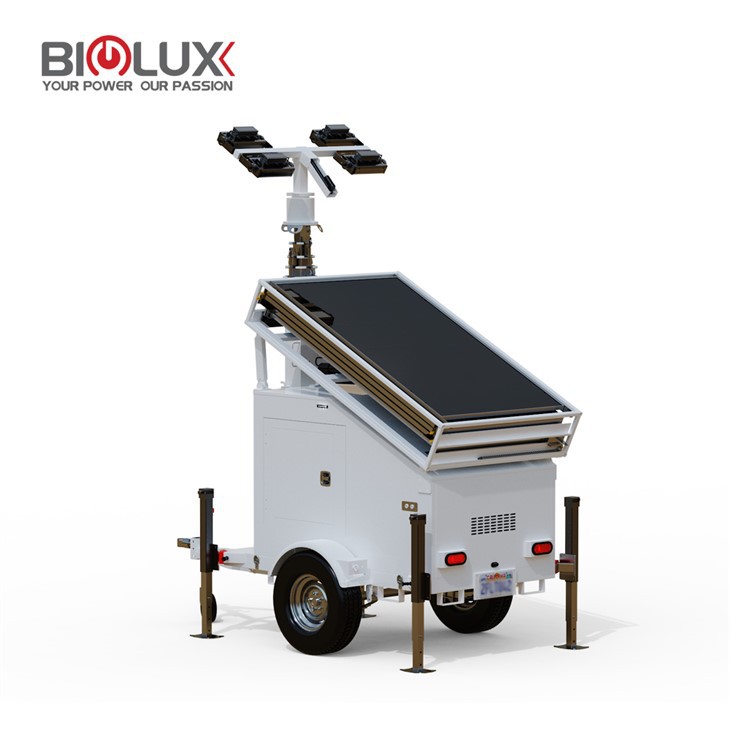 HiSTAR Mobile Solar Light Tower factory