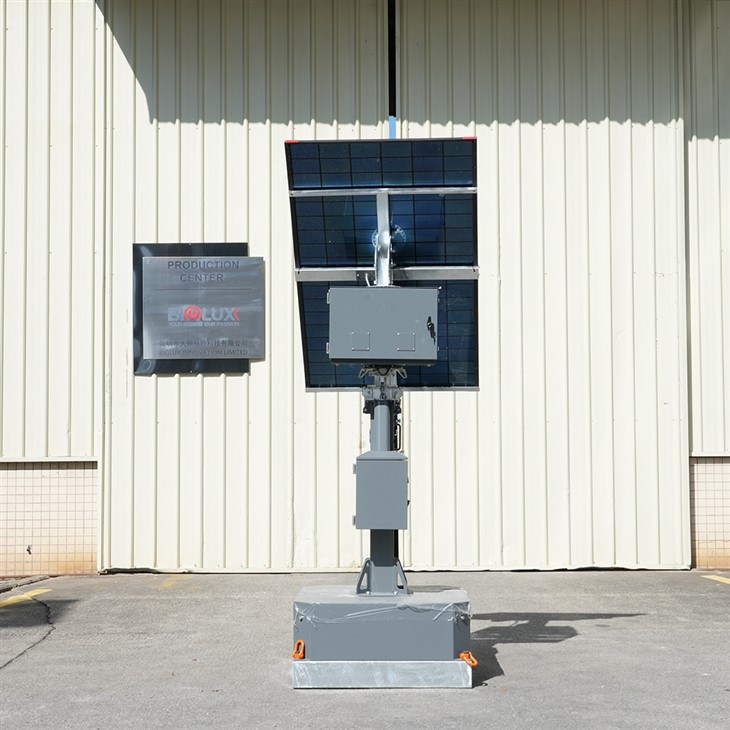 Portable Solar Surveillance Tower high quality