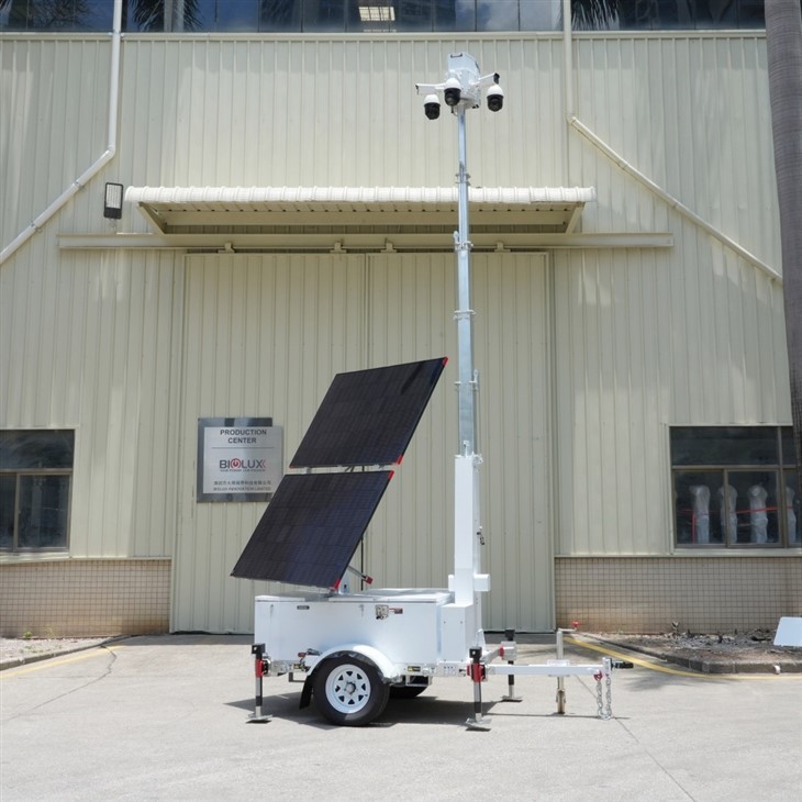 Solar Surveillance Towers factory