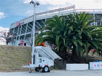 Trailer de supraveghere solară: agent de securitate