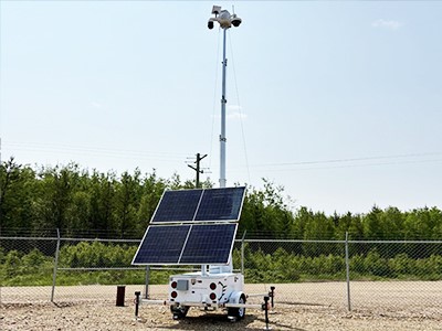 solar cctv trailer for retome area solar cctv trailer for retome area