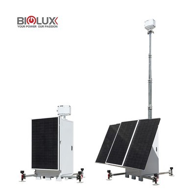 Turn CCTV solar mobil HiCUBE