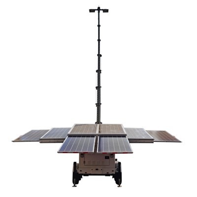 Lumină turn solară de înaltă luminozitate