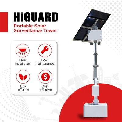 Turnul de securitate CCTV mobil HiGUARD