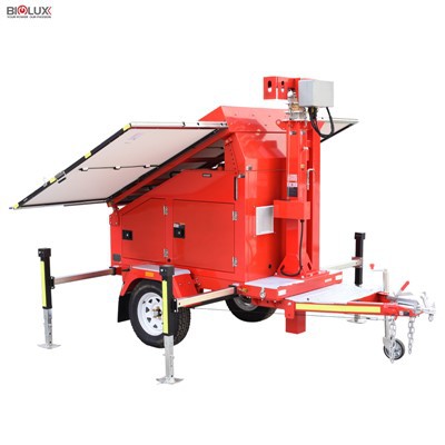 Turnuri CCTV solare hibride