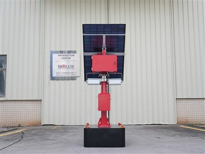 Turn de iluminat pentru stradă solară mobilă Higuard