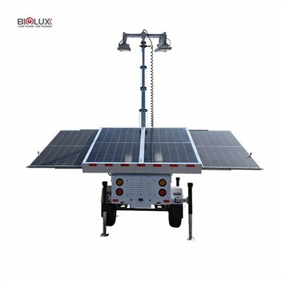 Turn de lumină portabil