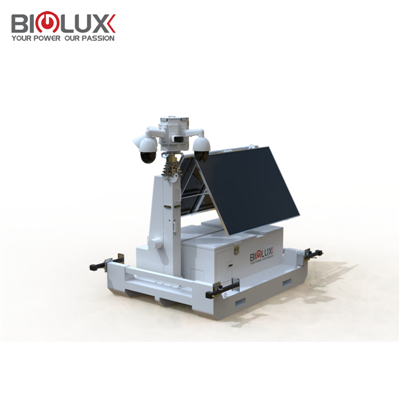 Turnul de supraveghere solară Skid Design