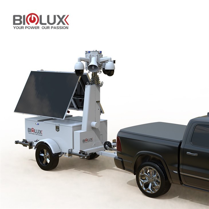 Starlink-Ready Mobile Solar CCTV Trailer Tower price